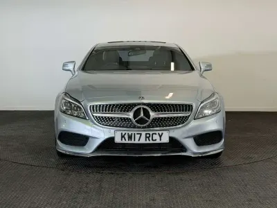Used Mercedes CLS350 AMG Line Premium 2017 Silver Coupe
