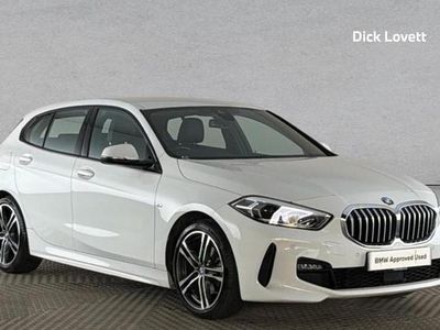 Used BMW 118 M Sport 134 HP (98 kW) 2022 White Hatchback
