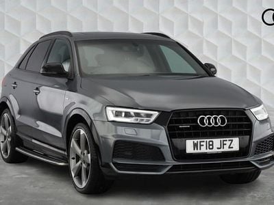 Grey Used 2018 Audi Q3 Black Edition SUV | £19,950 (Good price)