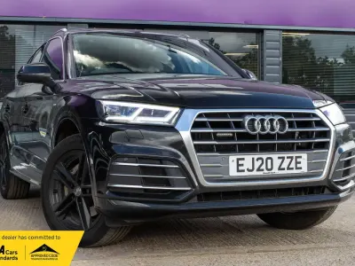 Used Audi Q5 S-Line 190 HP (139 kW) 2020 Black SUV