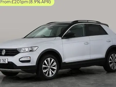 Used VW T-Roc Design 110 HP (80 kW) 2021 Silver SUV