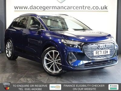 Blue Used 2021 Audi Q4 e-tron Comfort SUV | £19,970 (Fair price)