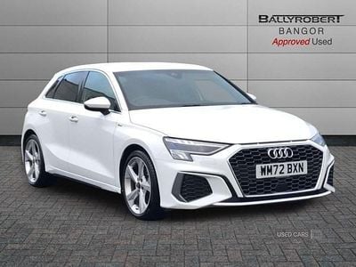 White Used 2023 Audi A3 S-Line Hatchback | £22,995 (A bit pricey)