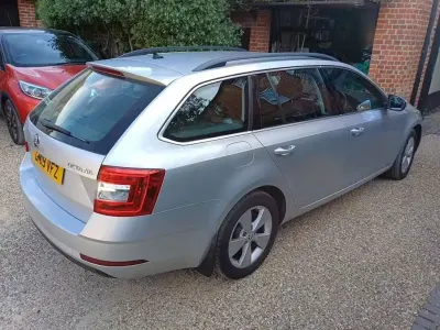 Used Skoda Octavia SE Technology 116 HP (85 kW) 2019 Silver Estate