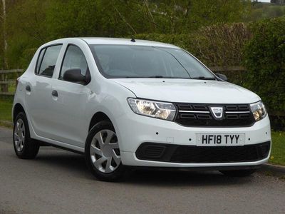 Used Dacia Sandero Ambiance 2018 White Hatchback