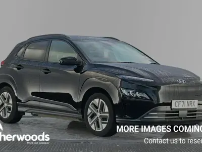 Begagnad Hyundai Kona Premium 150 kW (204 HK) 2021 Svart SUV