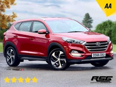Used Hyundai Tucson Premium 141 HP (103 kW) 2017 Red SUV