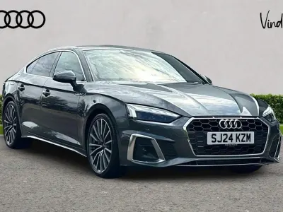 Used Audi A5 S-Line 200 HP (147 kW) 2024 Grey Hatchback