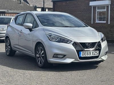 Begagnad Nissan Micra Acenta Limited Edition 90 HK (66 kW) 2019 Silver Halvkombi