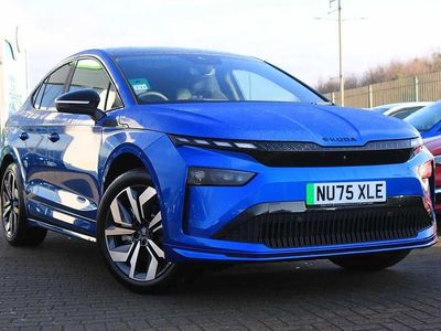 New Skoda Enyaq iV SportLine 154 kW (210 HP) 2025 Race blue metallic SUV