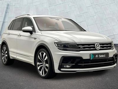 White Used 2018 VW Tiguan R-line SUV | £18,995 (Good price)