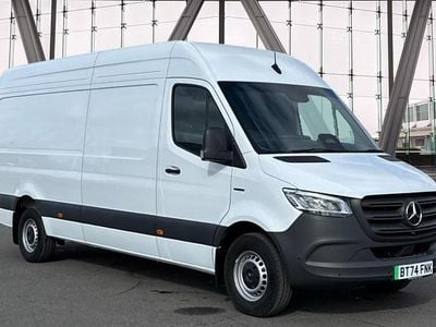 Used Mercedes E-Sprinter 150 kW (204 HP) 2025 White Van