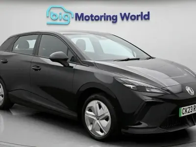 Used MG MG4 EV SE 150 kW (204 HP) 2023 Black Hatchback