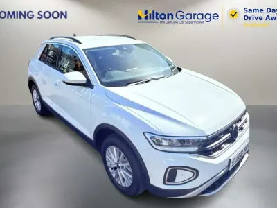 Used VW T-Roc Life 150 HP (110 kW) 2022 White SUV