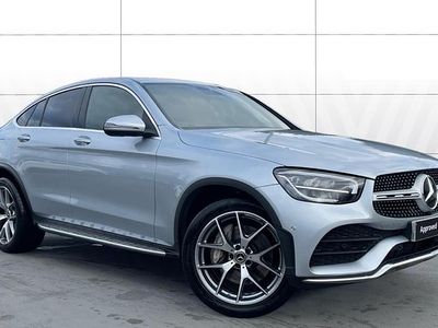 Used Mercedes GLC300 AMG line 245 HP (180 kW) 2023 Silver Coupe