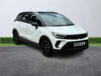 Used Vauxhall Crossland Ultimate 110 HP (80 kW) 2022 White SUV