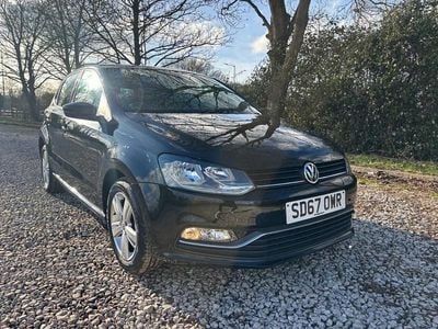 Used VW Polo Edition 60 HP (44 kW) 2017 Black Hatchback