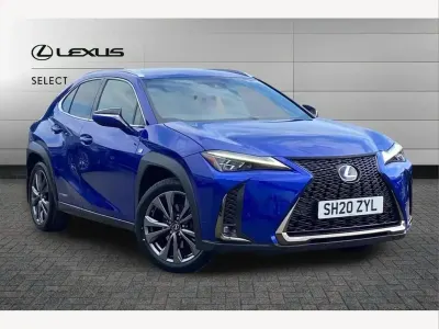 Used Lexus UX 250h Sport Line 180 HP (132 kW) 2020 Blue SUV