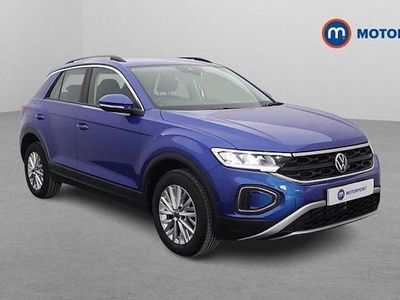 Used VW T-Roc Life 110 HP (80 kW) 2023 Blue SUV