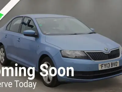 Gebraucht Skoda Rapid SE 122 PS (89 kW) 2013 Blau Kleinwagen