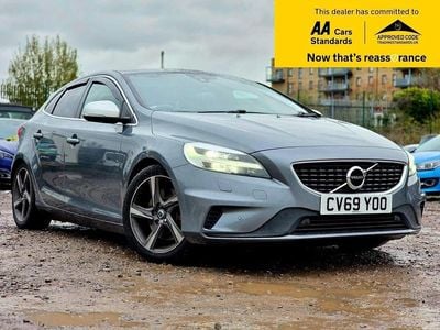 Grey Used 2019 Volvo V40 R-Design Hatchback | £10,688 (Fair price)