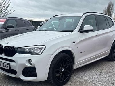 Used BMW X3 M Sport 190 HP (139 kW) 2017 White SUV