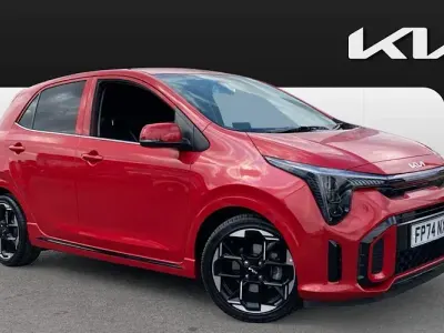 Used Kia Picanto GT-Line 63 HP (46 kW) 2024 Red Hatchback