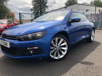 Used VW Scirocco GT 140 HP (102 kW) 2014 Blue Coupe