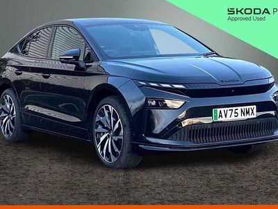 Used Skoda Enyaq iV SportLine 154 kW (210 HP) 2025 Black magic pearl effect SUV