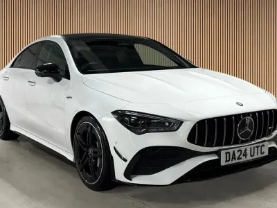 Used Mercedes CLA35 AMG Premium Plus 2024 Polar white Coupe