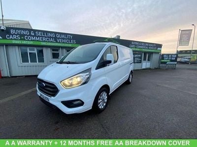 White Used 2022 Ford Transit Custom Limited Van | £15,500 (Good price)
