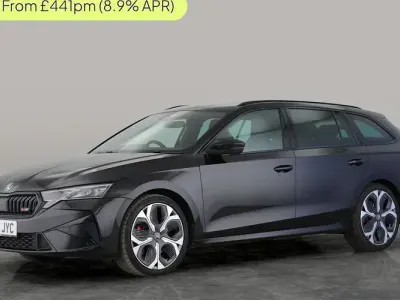 Used Skoda Octavia vRS 265 HP (194 kW) 2025 Black Estate