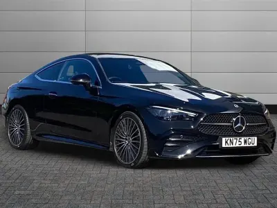 Käytetty Mercedes CLE450 AMG Line Premium 381 HP (280 kW) 2025 Musta Coupe - kaksiovinen