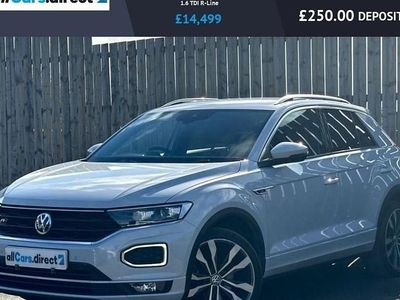 Used VW T-Roc R-line 115 HP (84 kW) 2019 Silver SUV