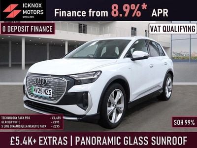 Used Audi Q4 e-tron S-Line 210 kW (286 HP) 2025 White SUV