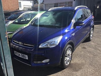 Used Ford Kuga Titanium 163 HP (119 kW) 2014 Blue SUV