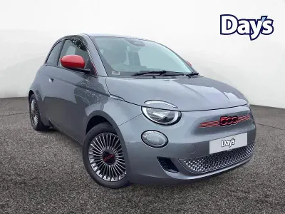 Used Fiat 500e Red 86 kW (118 HP) 2023 Grey Hatchback
