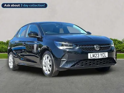 Begagnad Vauxhall Corsa Design Edition 100 HK (73 kW) 2023 Svart Halvkombi