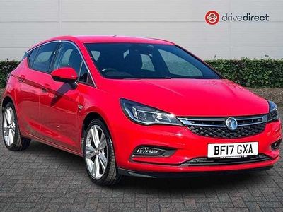 Used Vauxhall Astra SRi 200 HP (147 kW) 2017 Red Hatchback