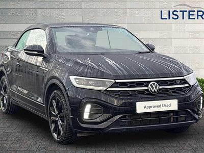 Deep black Used 2023 VW T-Roc R-line SUV | £25,373 (A bit pricey)