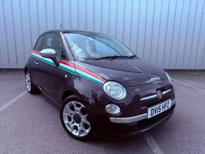 Used Fiat 500 Lounge 69 HP (50 kW) 2015 Mauve Hatchback