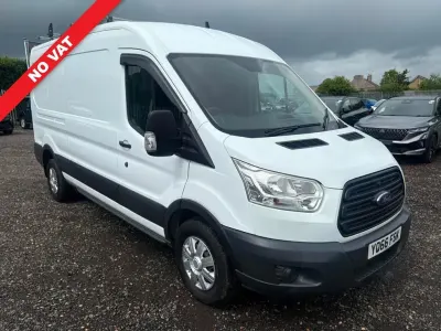 Used Ford Transit 125 HP (91 kW) 2017 White Van