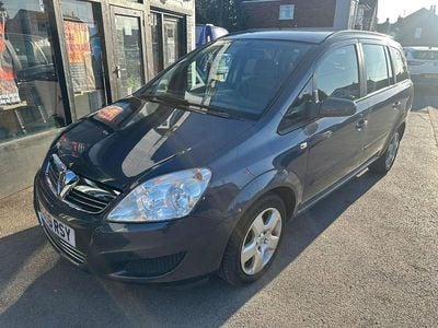 Used Vauxhall Zafira 2008 Blue MPV
