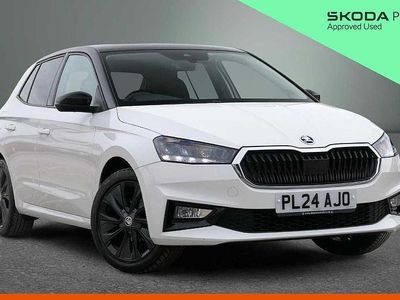 Used Skoda Fabia Colour Edition 79 HP (58 kW) 2024 Candy white black magic pearl effect Hatchback
