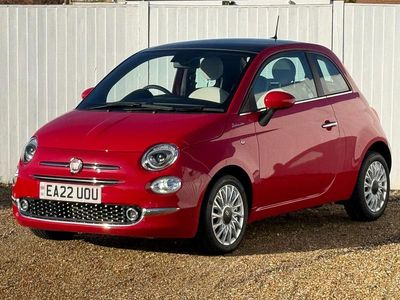 Used Fiat 500 Dolcevita 2022 Red Hatchback