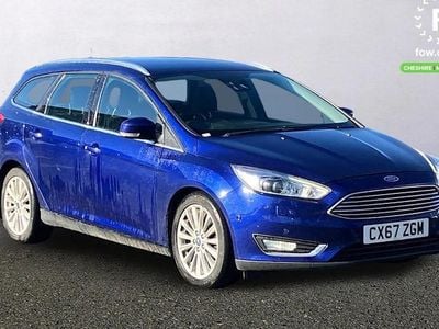 Used Ford Focus Titanium X 182 HP (133 kW) 2017 Blue Estate