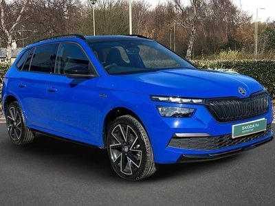 Used Skoda Kamiq Monte Carlo 108 HP (79 kW) 2024 Blue SUV