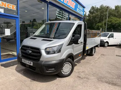 Used Ford Transit 130 HP (95 kW) 2023 Silver Cabriolet