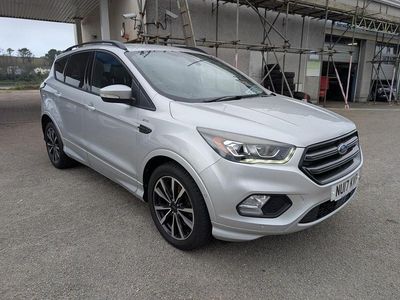 Used Ford Kuga ST-Line 150 HP (110 kW) 2017 Silver SUV