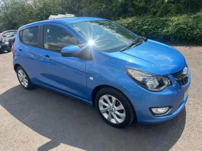 Used Vauxhall Viva 75 HP (55 kW) 2015 Blue Hatchback